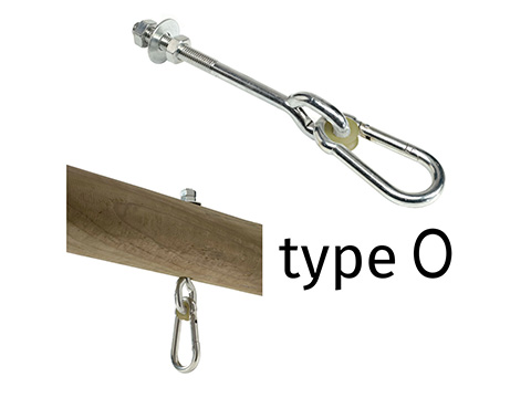 Hintacsukló - Type O 120 mm